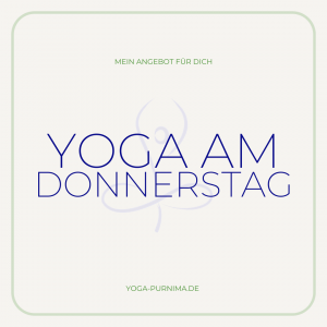Yoga am Donnerstag